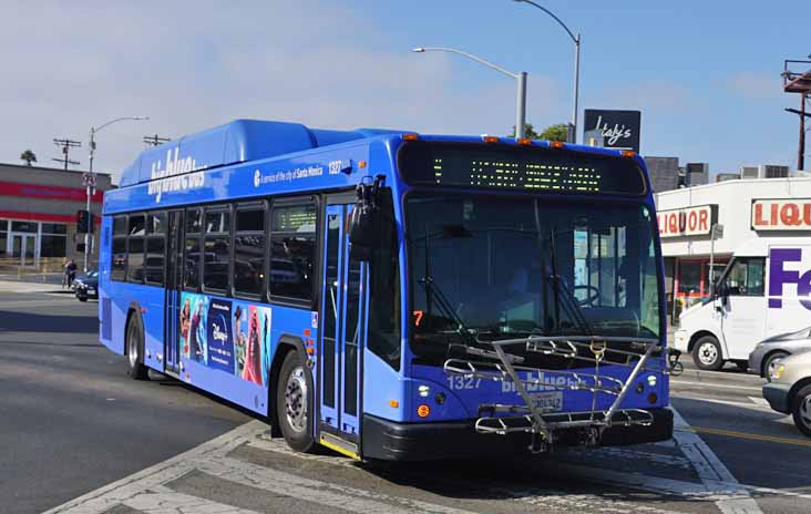 Big Blue Bus Gilling BRT CNG 40 1327